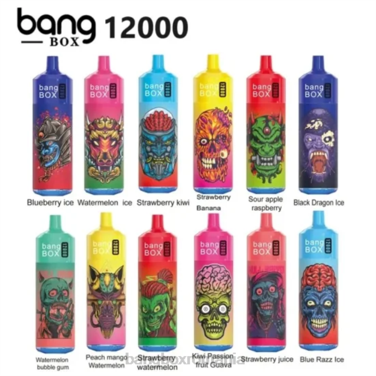 Bang Box Vape 002DR37 de unică folosință | Bang Box 12000 puf-uri lumina rgb
