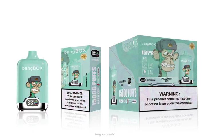 Bang Box Price 002DR39 kiwi de căpșuni | Bang Box 15000 pufuri
