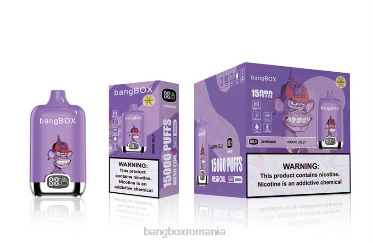 Bang Box Price 002DR49 jeleu de struguri | Bang Box 15000 pufuri