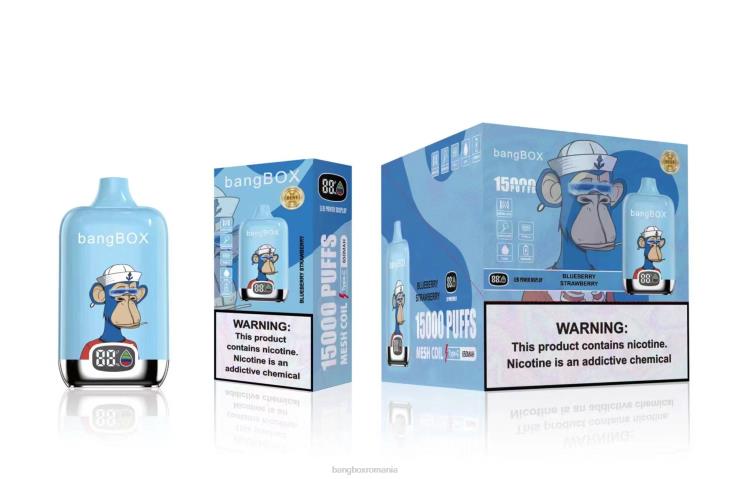 Bang Box Puffs 002DR38 afine căpșuni | Bang Box 15000 pufuri