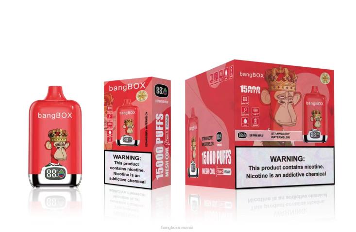 Bang Box Vape 002DR47 pepene verde căpșuni | Bang Box 15000 pufuri