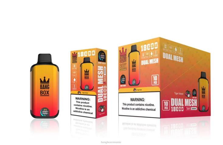 Bang Box Price 002DR94 sânge de tigru | Bang Box 18000 pufuri