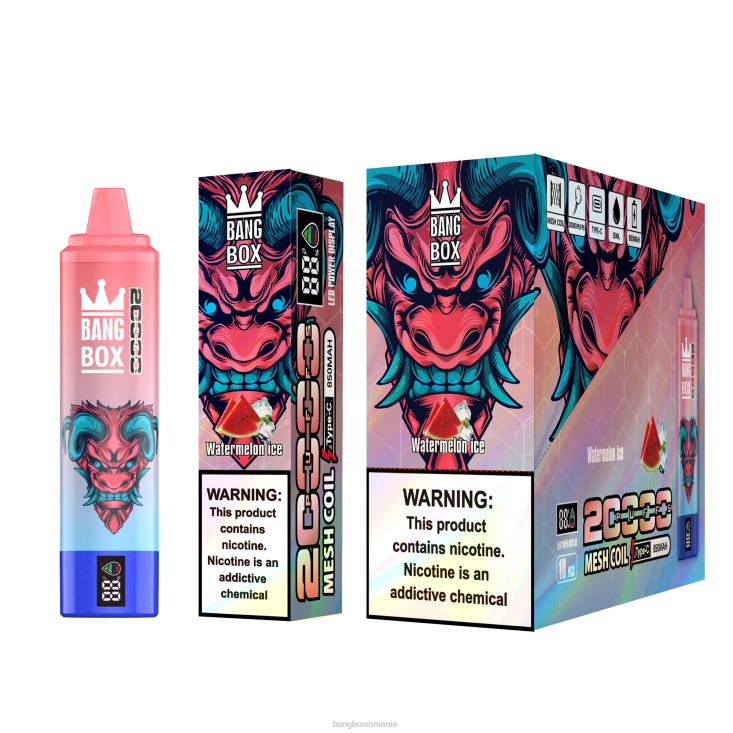 Bang Box România 002DR56 gheata de pepene verde | Bang Box Ecran inteligent de 20000 puf