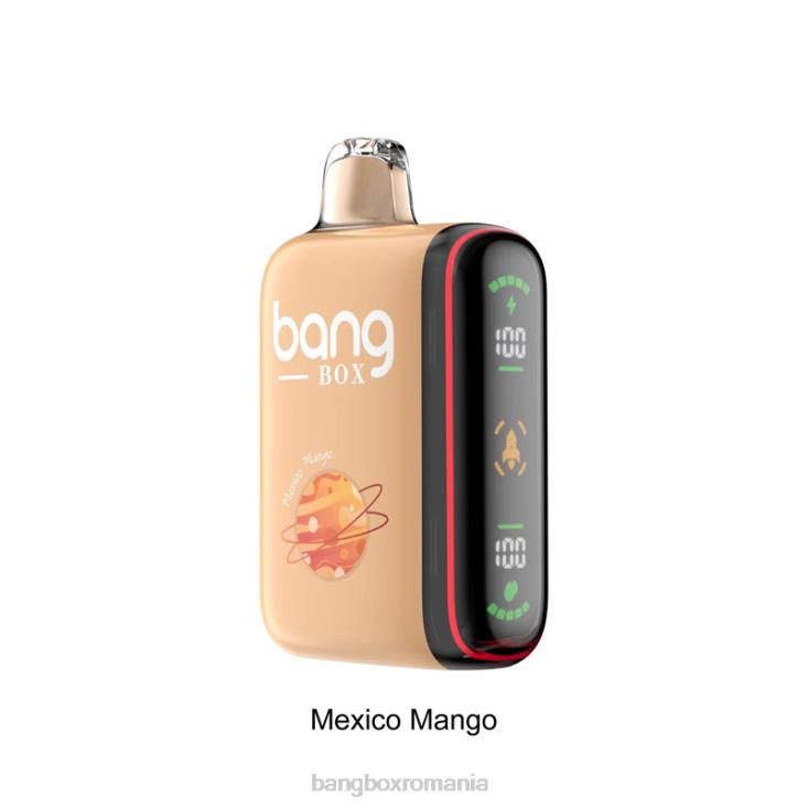 Bang Box România 002DR31 mango mexican | Bang Box Afișaj inteligent de putere cu 9000-18000 puf