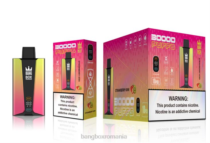 Bang Box Price 002DR74 kiwi de căpșuni | Bang Box Ecran inteligent cu 30000 de pufături