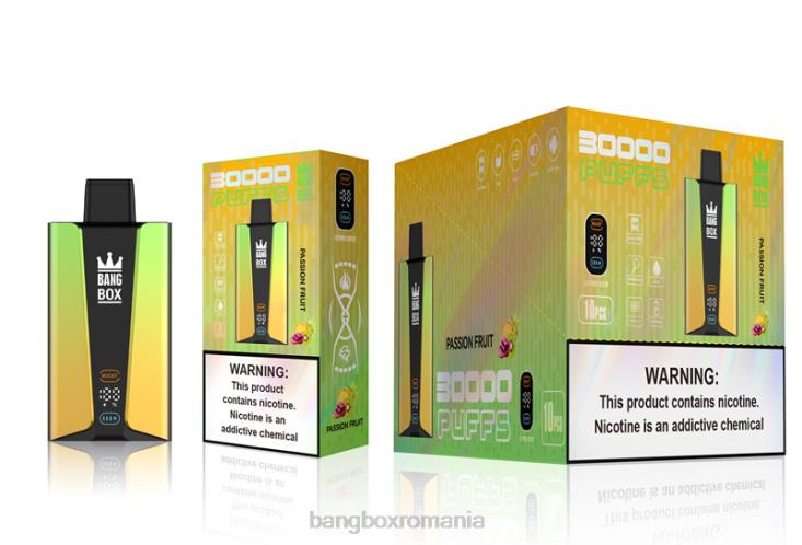 Bang Box Price 002DR84 fructul pasiunii | Bang Box Ecran inteligent cu 30000 de pufături