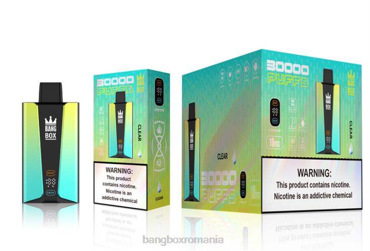 Bang Box România 002DR76 clar | Bang Box Ecran inteligent cu 30000 de pufături