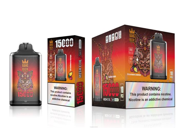 Bang Box România 002DR101 mango cu capsuni | Bang Box s1-15000 pufuri