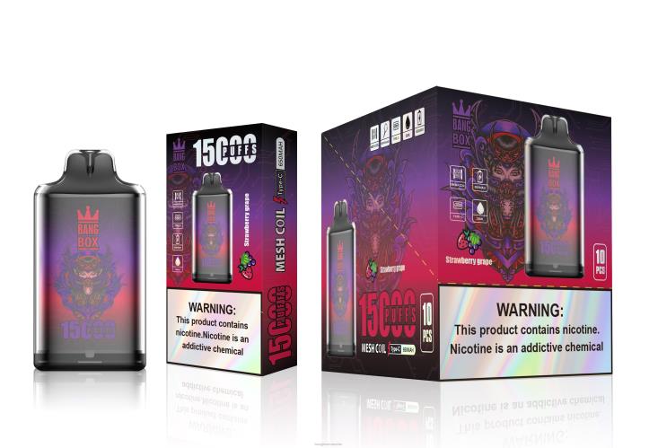 Bang Box România 002DR111 struguri de căpșuni | Bang Box s1-15000 pufuri